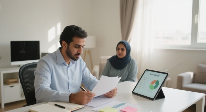 حساب مستحقات العمالة المنزلية في الإمارات | مركز إيزي