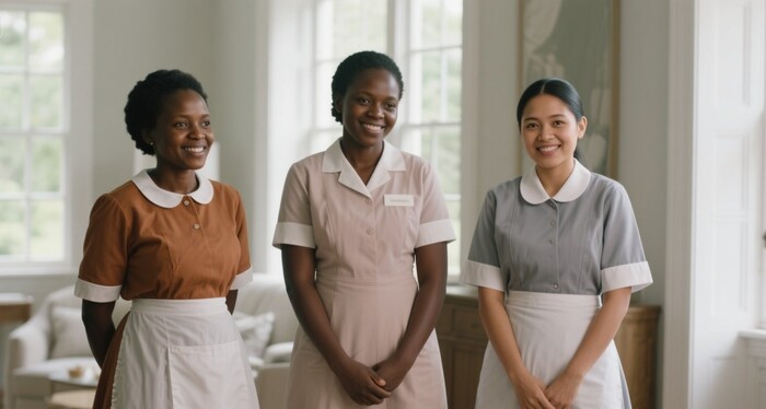 Maids from Ethiopia, Kenya & the Philippines